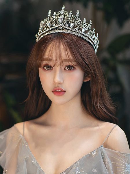 water dance a4336 bridal headdress new golden p studio crown wedding dress personalized hair accessories, Silver
water dance a4336 bridal headdress new golden p studio crown wedding dress personalized hair accessories, Silver