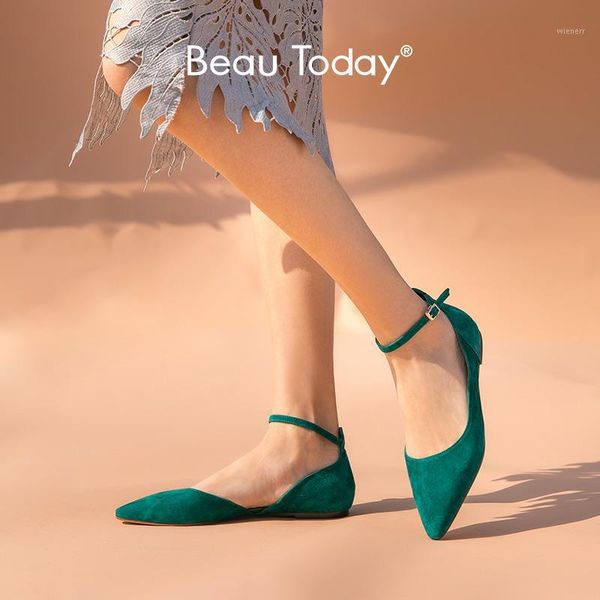 beautoday sandals women brand new kid suede pointed toe ankle buckle strap cover heel ladies summer flats handmade 300631, Black
beautoday sandals women brand new kid suede pointed toe ankle buckle strap cover heel ladies summer flats handmade 300631, Black