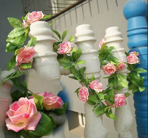 ivy 240cm vine fake silk artificial roses flowers with green leaves for home wedding decoration hanging garland decor 4 nigbz
ivy 240cm vine fake silk artificial roses flowers with green leaves for home wedding decoration hanging garland decor 4 nigbz