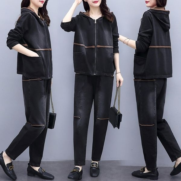 ujqvn fashion exrk6 suit fashion casual two-piece large size women's 2020 autumn new korean style loose exrk mori suit two-piece set ca, Gray
ujqvn fashion exrk6 suit fashion casual two-piece large size women's 2020 autumn new korean style loose exrk mori suit two-piece set ca, Gray