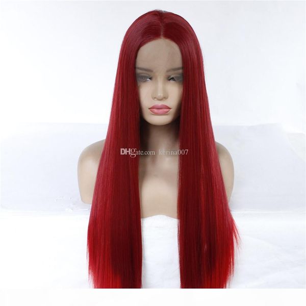silky ombre color wigs long straight lace front wigs heat resistant fiber wigs, Black
silky ombre color wigs long straight lace front wigs heat resistant fiber wigs, Black