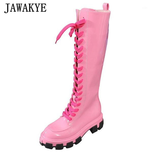 boots pink for women round toe thick bottom knight bright cross tied mid calf rome platform botas mujer1, Black
boots pink for women round toe thick bottom knight bright cross tied mid calf rome platform botas mujer1, Black