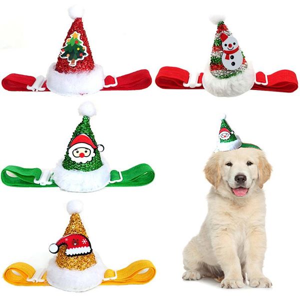 christmas pet hat pet cosplay clothes costume elastic glitter cat dog party decoration new year headwear dog birthday hat
christmas pet hat pet cosplay clothes costume elastic glitter cat dog party decoration new year headwear dog birthday hat
