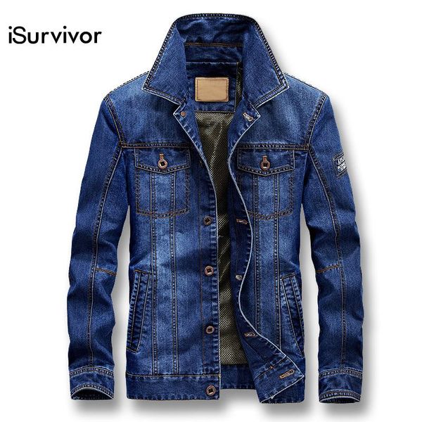 isurvivor 2020 men spring denim jeans jackets and coats jaqueta masculina outwear male causal fashion slim fitted jackets hombre, Black;brown
isurvivor 2020 men spring denim jeans jackets and coats jaqueta masculina outwear male causal fashion slim fitted jackets hombre, Black;brown