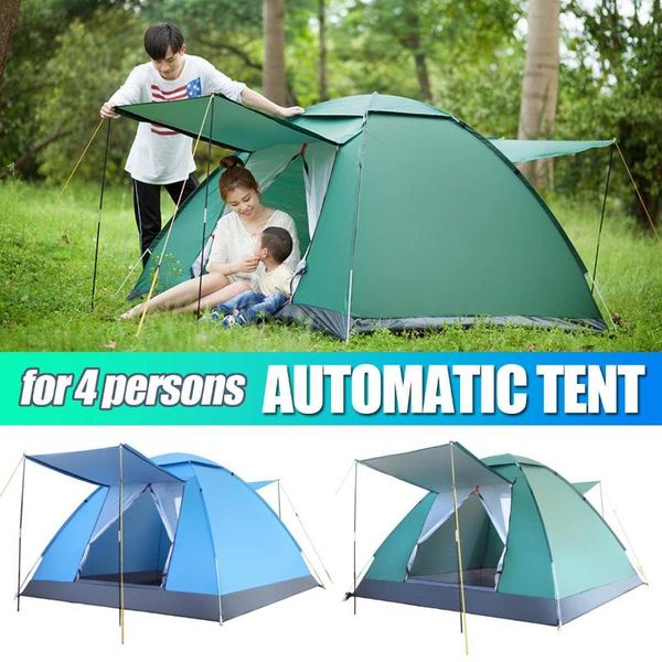 tents and shelters alielecmal automatic camping tent, 3-4 person family tent double layer instant setup protable backpacking for hiking trav
tents and shelters alielecmal automatic camping tent, 3-4 person family tent double layer instant setup protable backpacking for hiking trav