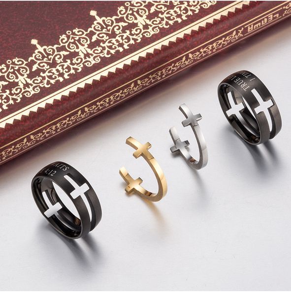detachable europe and selling the united states cross 18k gold stainless steel men's ring timo too book charm acces, Silver
detachable europe and selling the united states cross 18k gold stainless steel men's ring timo too book charm acces, Silver
