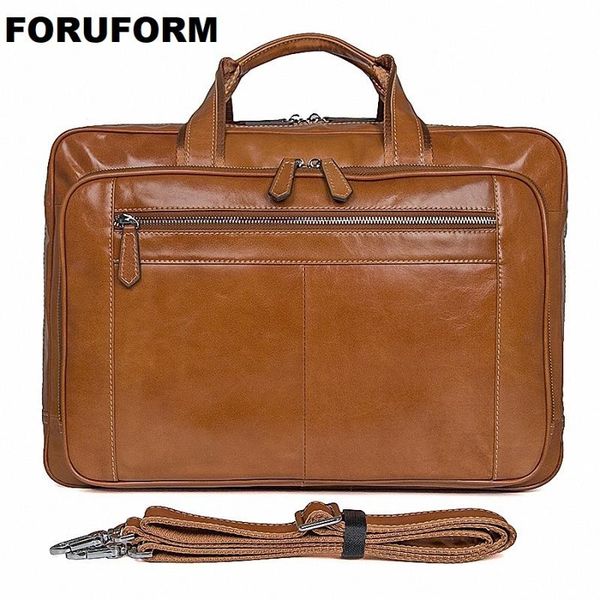 large capacity handbag genuine leather briefcase men messenger bags cowhide 15.6" lapbusiness travel shoulder bag li-2061
large capacity handbag genuine leather briefcase men messenger bags cowhide 15.6" lapbusiness travel shoulder bag li-2061