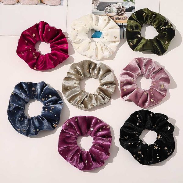 velvet golden stars scrunchies women elastic rubber bands girl ponytail holder ties ropes hair accessories new
velvet golden stars scrunchies women elastic rubber bands girl ponytail holder ties ropes hair accessories new