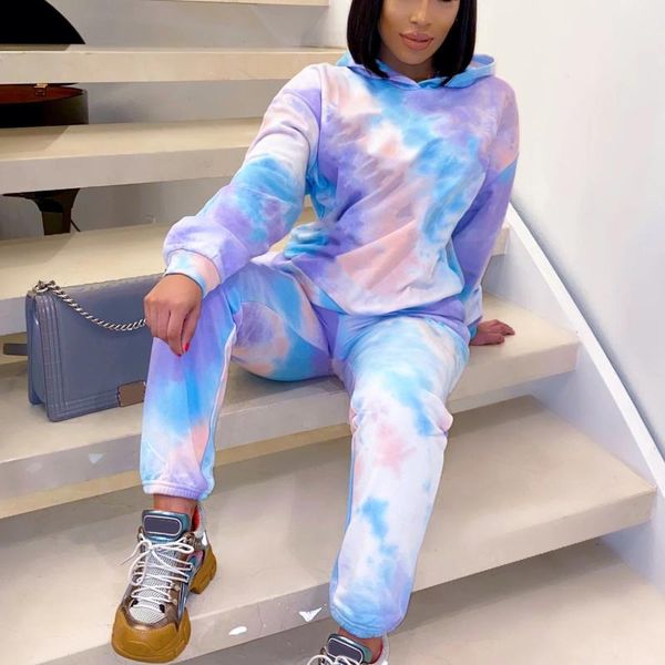 gym clothing fashion women sportswear long sleeve hooded pullover tie-dye printed hoodie sweatpants casual running exercise tracksuit#g, White;black
gym clothing fashion women sportswear long sleeve hooded pullover tie-dye printed hoodie sweatpants casual running exercise tracksuit#g, White;black