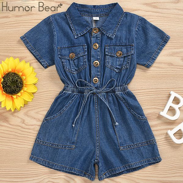 humor bear 2020 girls summer clothiing casual children clothing jumpsuit denim cotton kids short sleeve shorts toddler clothesx1019, White
humor bear 2020 girls summer clothiing casual children clothing jumpsuit denim cotton kids short sleeve shorts toddler clothesx1019, White