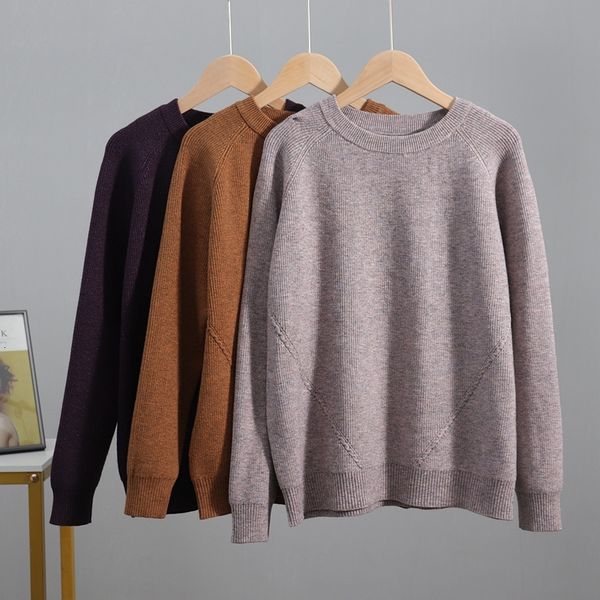 2021 new thick warm women basic pullover sweater winter loop gagt knit female jumper oversized loose pullovers pull femme t8mt, White;black
2021 new thick warm women basic pullover sweater winter loop gagt knit female jumper oversized loose pullovers pull femme t8mt, White;black