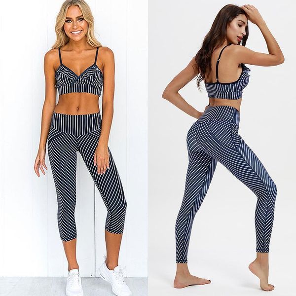 yoga outfits 2021 stripe print women seamless set ruffle running sportswear fitness casual sports suit gym workout set1, White;red
yoga outfits 2021 stripe print women seamless set ruffle running sportswear fitness casual sports suit gym workout set1, White;red