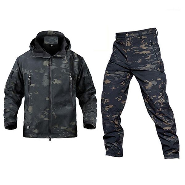 outdoor tactical jacket men tad softshell fleece camouflage waterproof jacket + pants camping hiking hunting sport suit1, Camo;black
outdoor tactical jacket men tad softshell fleece camouflage waterproof jacket + pants camping hiking hunting sport suit1, Camo;black