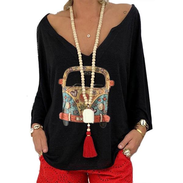 shirt women female blouse long sleeve plus size lady women fashion cartoon car print long sleeve deep v neck blouse shirt, White
shirt women female blouse long sleeve plus size lady women fashion cartoon car print long sleeve deep v neck blouse shirt, White