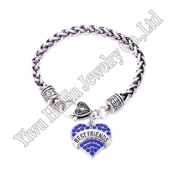 charm bracelets friends crystal heart wheat link bracelet family member sister series lobster claw bracelets1, Golden;silver
charm bracelets friends crystal heart wheat link bracelet family member sister series lobster claw bracelets1, Golden;silver