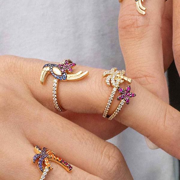 cluster rings 2021 fashion toucan gold ring shiny and charming luxury personality charm ladies elegant temperament romantic jewelry, Golden;silver
cluster rings 2021 fashion toucan gold ring shiny and charming luxury personality charm ladies elegant temperament romantic jewelry, Golden;silver
