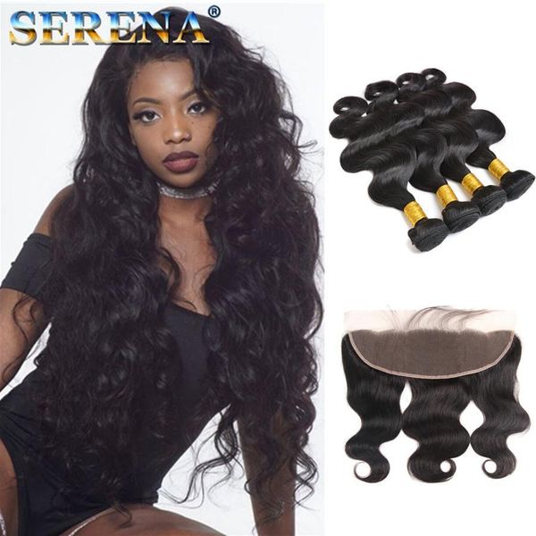 brazilian body wave virgin hair bundles with 13x4 lace frontal bundles wet and wavy body wave lace front weaves 4 bundles with closure 5pc, Black;brown 
brazilian body wave virgin hair bundles with 13x4 lace frontal bundles wet and wavy body wave lace front weaves 4 bundles with closure 5pc, Black;brown