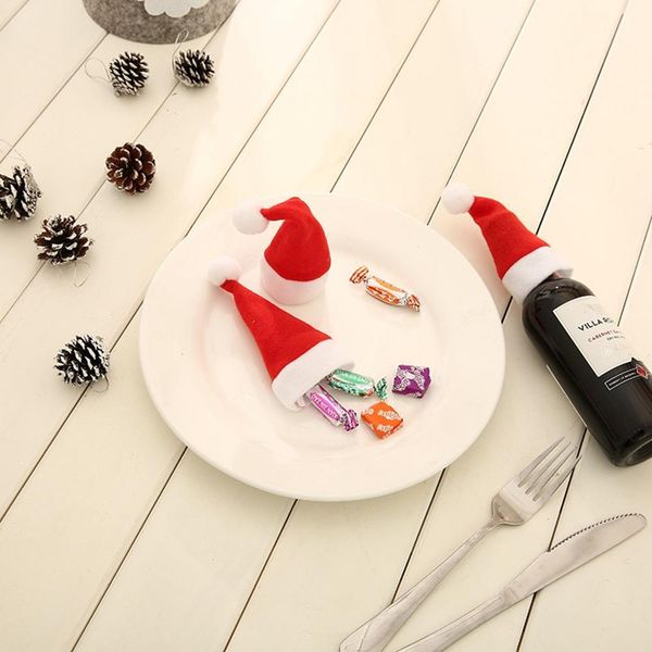 5шт мини рождество hat бутылка вина нож украшение рождественский столовый стол декор с рождеством декор для дома happy new year jllmln
5шт мини рождество hat бутылка вина нож украшение рождественский столовый стол декор с рождеством декор для дома happy new year jllmln