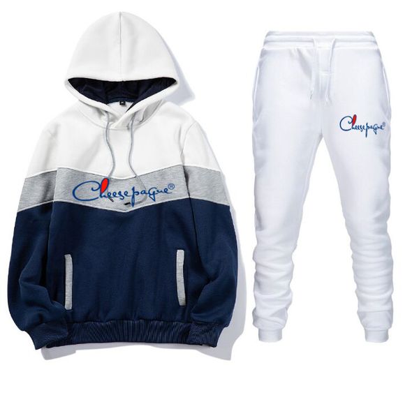 2022 autumn men's brand tracksuit hoodies and sweatpants men women daily casual sports jogging suit gym outfits, Gray
2022 autumn men's brand tracksuit hoodies and sweatpants men women daily casual sports jogging suit gym outfits, Gray