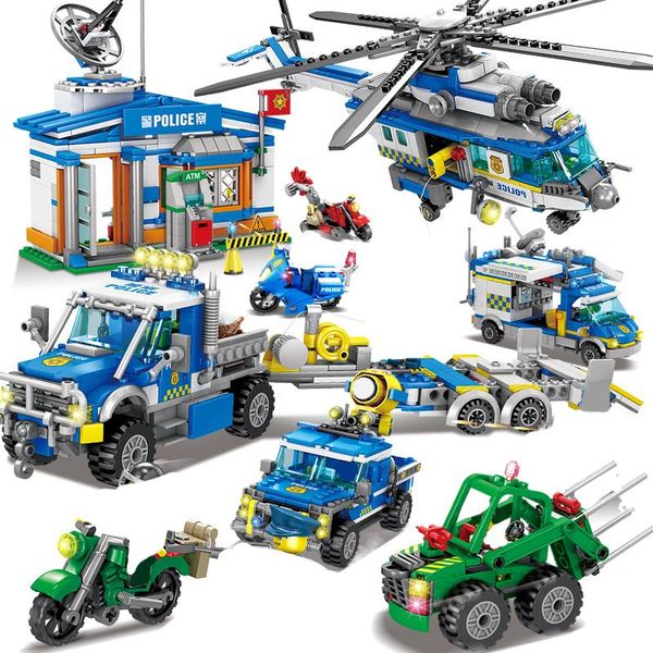 swat city police station blocks motorbike helicopter model building blocks city bricks block building toys for children qylcsw
swat city police station blocks motorbike helicopter model building blocks city bricks block building toys for children qylcsw