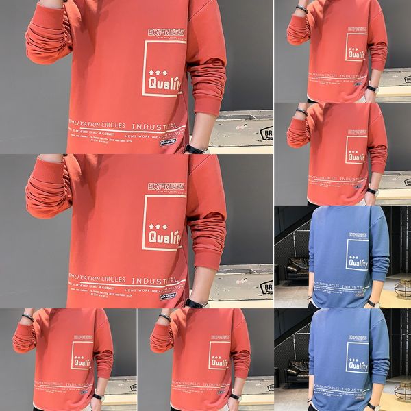 men's sweater long sleeve sweatert-shirt sweater2020 autumn new korean version trend versatile loose t-shirt fashion ins spring and, Black
men's sweater long sleeve sweatert-shirt sweater2020 autumn new korean version trend versatile loose t-shirt fashion ins spring and, Black