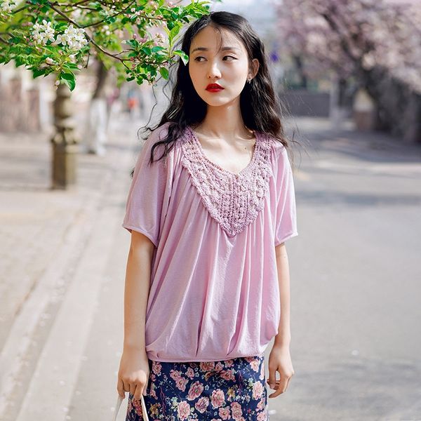 красивые женские лето новый v-образный вырез топ кружева с коротким рукавом футболки женские свободные полые кружева щепотку верхней exhci, White 
красивые женские лето новый v-образный вырез топ кружева с коротким рукавом футболки женские свободные полые кружева щепотку верхней exhci, White