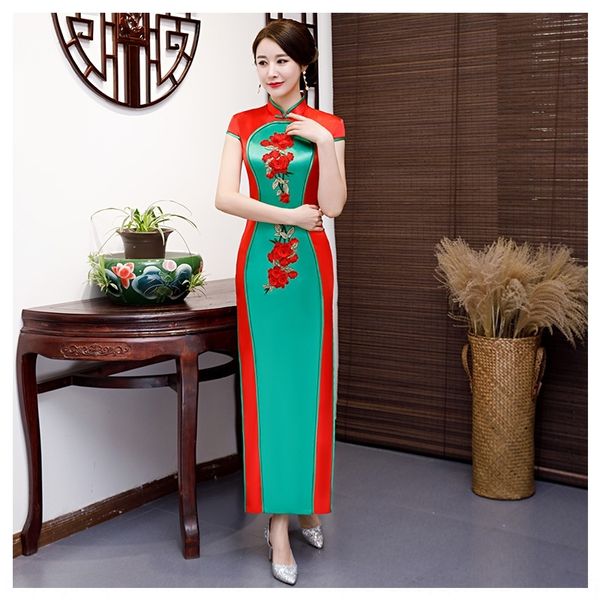 n4e7e нового плюса размера аппликация длинных платьев длинного cheongsam cheongsam юбка женщины улучшенного тонкое шоу юбки qipao dzln3, Black;gray
n4e7e нового плюса размера аппликация длинных платьев длинного cheongsam cheongsam юбка женщины улучшенного тонкое шоу юбки qipao dzln3, Black;gray