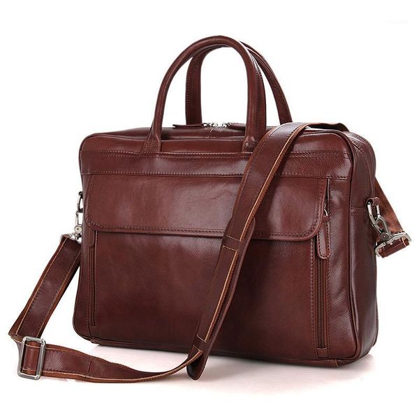 genuine leather male handbag 15 inch computer package zipper briefcases messenger bag men office bags lap
genuine leather male handbag 15 inch computer package zipper briefcases messenger bag men office bags lap