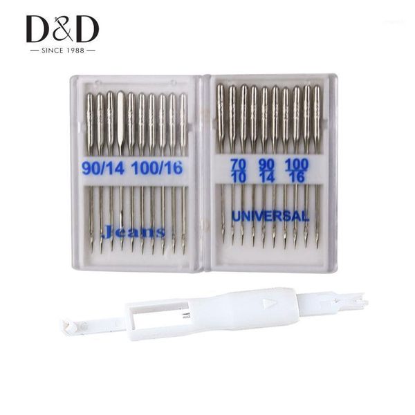20pcs sewing machine needles jeans general fabrics&1pc needle threader for sewing machine accessory1, Black
20pcs sewing machine needles jeans general fabrics&1pc needle threader for sewing machine accessory1, Black