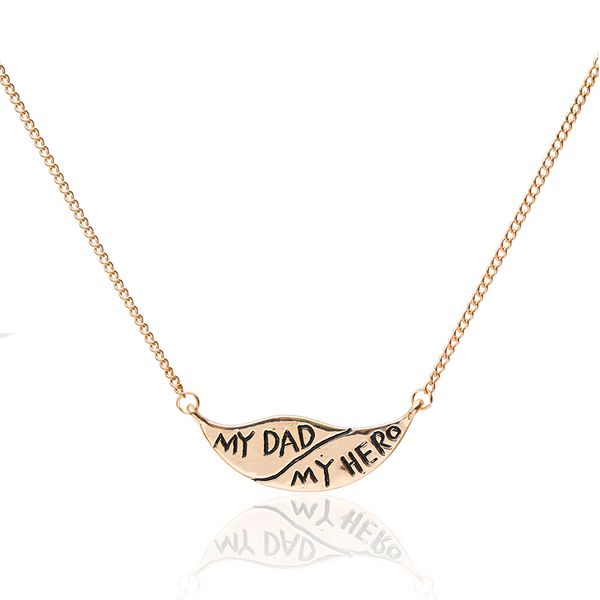 meirenpeizi retro trend fashion gold color temperament pendant necklace father's love zinc alloy lettering custom necklace, Silver
meirenpeizi retro trend fashion gold color temperament pendant necklace father's love zinc alloy lettering custom necklace, Silver