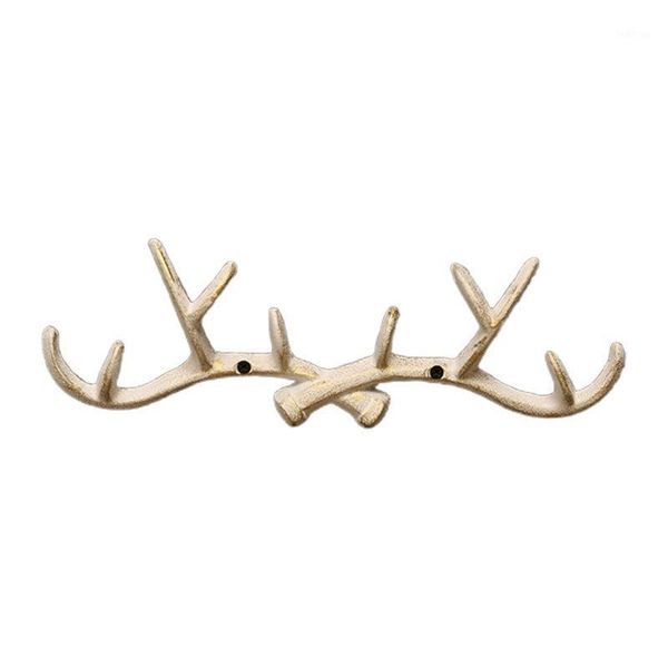 cast iron vintage deer antler wall-mounted coat hooks home decorative hook rack 35ed1
cast iron vintage deer antler wall-mounted coat hooks home decorative hook rack 35ed1