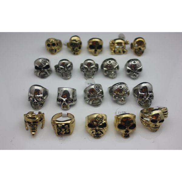 wholesale skull skeleton gothic alloy rings wholesale new gold and sliver punk s wmttmu new_dhbest, Golden;silver 
wholesale skull skeleton gothic alloy rings wholesale new gold and sliver punk s wmttmu new_dhbest, Golden;silver