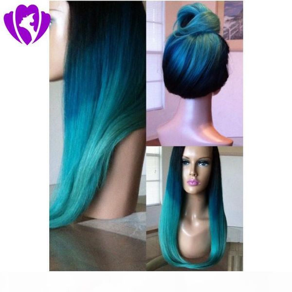 long straight hair high density synthetic lace front wig for women ombre blue natural hair female cosplay wig, Black
long straight hair high density synthetic lace front wig for women ombre blue natural hair female cosplay wig, Black