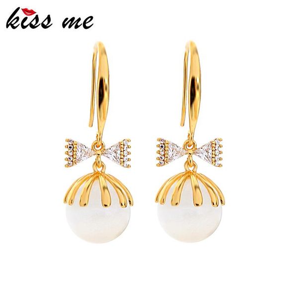 dangle & chandelier kissme delicate opal shiny zircon bowknot drop earrings for women gift gold color brass fashion jewelry accessories, Silver
dangle & chandelier kissme delicate opal shiny zircon bowknot drop earrings for women gift gold color brass fashion jewelry accessories, Silver