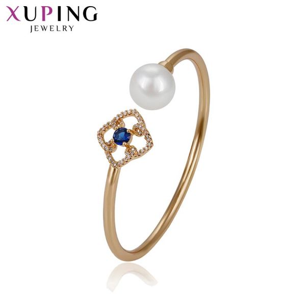 bangle xuping fashion zirconia bangles gold-color plated imitation pearl jewelry gifts women girls 51717, Black
bangle xuping fashion zirconia bangles gold-color plated imitation pearl jewelry gifts women girls 51717, Black