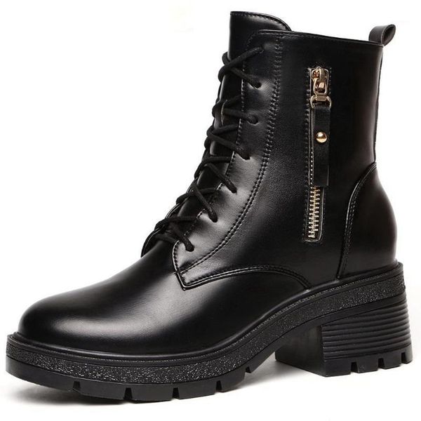 ribetrini new platform cosy walk chic winter boots boots women wearable skidproof sole for outdoor forest ankle booties footwear1, Black
ribetrini new platform cosy walk chic winter boots boots women wearable skidproof sole for outdoor forest ankle booties footwear1, Black