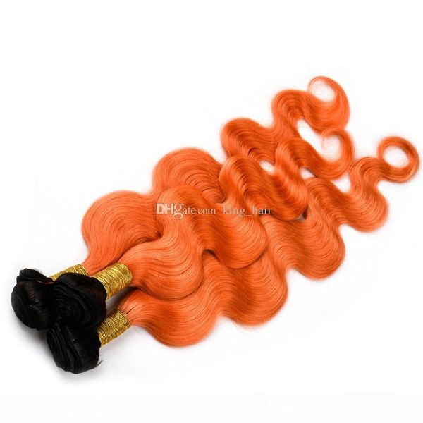 new color #1b orange body wave human hair 3bundles unprocessed 100 virgin hair 300g two tone 1b orange hair weaves ing, Black 
new color #1b orange body wave human hair 3bundles unprocessed 100 virgin hair 300g two tone 1b orange hair weaves ing, Black