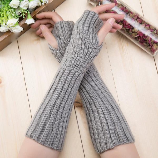 five fingers gloves 2021 women winter arm crochet long knitting faux wool mitten warm comfortable fingerless glove stylish hand warmer, Blue;gray
five fingers gloves 2021 women winter arm crochet long knitting faux wool mitten warm comfortable fingerless glove stylish hand warmer, Blue;gray