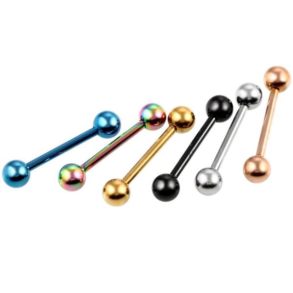 1pc stainless steel tangue ring piercing lungua tongue barbell piercing nez nose ring oreille ear stud piercing body jewelry q sqchfl, Silver
1pc stainless steel tangue ring piercing lungua tongue barbell piercing nez nose ring oreille ear stud piercing body jewelry q sqchfl, Silver