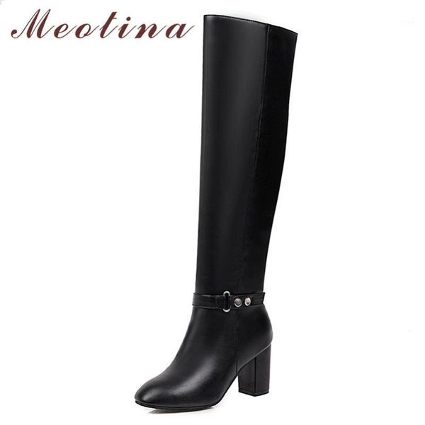 boots meotina winter over the knee women buckle thick high heel long zipper square toe shoes female autumn plus size 33-431, Black
boots meotina winter over the knee women buckle thick high heel long zipper square toe shoes female autumn plus size 33-431, Black