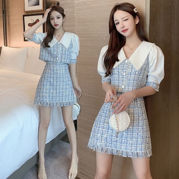 pu8lf graceful 2020 summer new fashion slim style coatage-reducing with high waist skirt 1wjau temperament women set for two-piece we, Black;gray
pu8lf graceful 2020 summer new fashion slim style coatage-reducing with high waist skirt 1wjau temperament women set for two-piece we, Black;gray