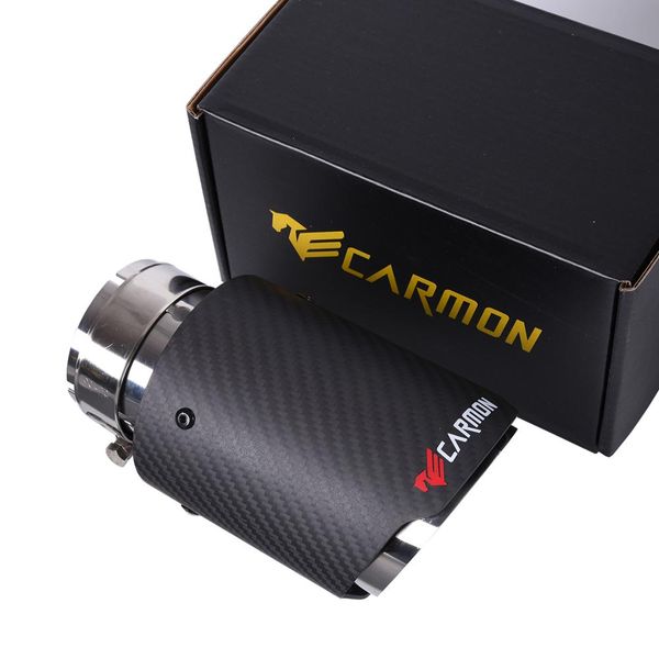 carmon car universal exhaust muffler sliver stainless steel matte carbon fiber tip exhaust end pipe tail
carmon car universal exhaust muffler sliver stainless steel matte carbon fiber tip exhaust end pipe tail
