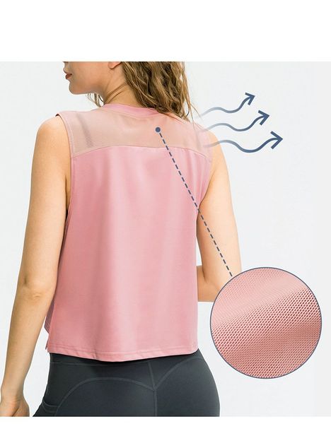 new yoga ladies sports t-shirt fitness crop gym exercise sleeveless vest training clothes for women, White
new yoga ladies sports t-shirt fitness crop gym exercise sleeveless vest training clothes for women, White