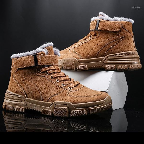 cuddlyiipanda winter boots cotton suede men's snow boots plush thickened warm high shoes outdoor waterproof casual shoes1, Black
cuddlyiipanda winter boots cotton suede men's snow boots plush thickened warm high shoes outdoor waterproof casual shoes1, Black