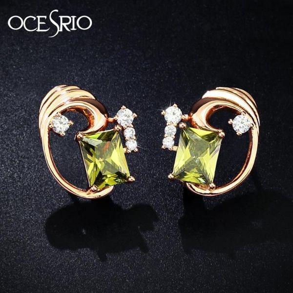 ocesrio luxury + big square green zircon drop earring for women 585 rose gold female fashion jewelry party girl gift ers-j68, Silver
ocesrio luxury + big square green zircon drop earring for women 585 rose gold female fashion jewelry party girl gift ers-j68, Silver