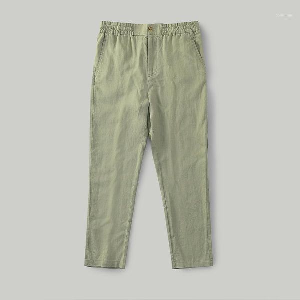 solid color summer japan fashion elastic waist harajuku linen ankle length pants men's casual simple loose trousers1, Black
solid color summer japan fashion elastic waist harajuku linen ankle length pants men's casual simple loose trousers1, Black