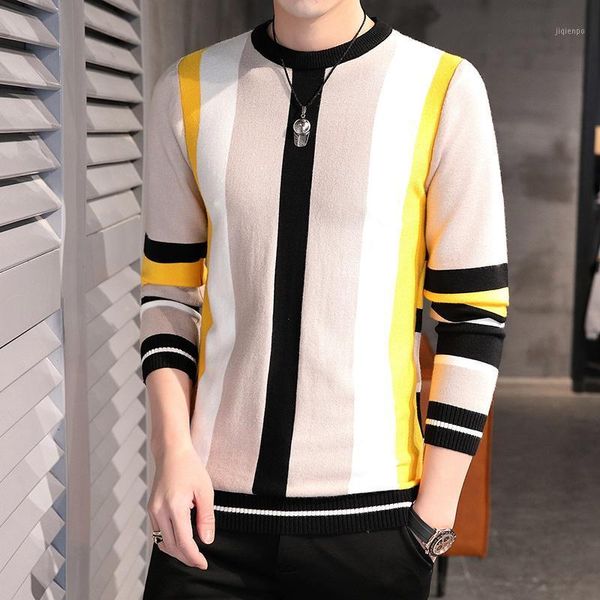 men's sweaters spring autumn men's sweater fashion japan style trend streetwear stripe male casual men clothing pullover men1, White;black
men's sweaters spring autumn men's sweater fashion japan style trend streetwear stripe male casual men clothing pullover men1, White;black