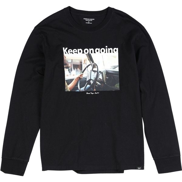 simwood autumn new long sleeve t-shirt men fashion pattern print 100% cotton comfortable fashion tees 201203, White;black
simwood autumn new long sleeve t-shirt men fashion pattern print 100% cotton comfortable fashion tees 201203, White;black