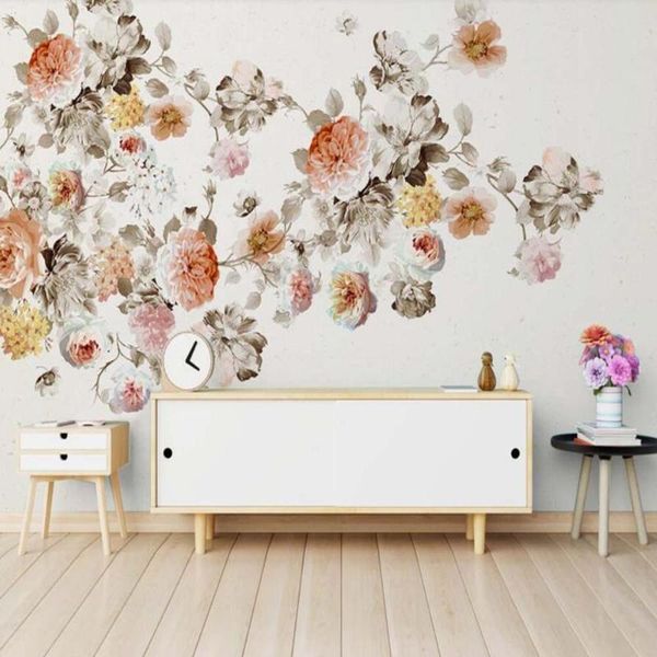 vintage hand painting rose floral wallpaper mural wall murals wall decals 3d paper rolls for living room flower wallpapers
vintage hand painting rose floral wallpaper mural wall murals wall decals 3d paper rolls for living room flower wallpapers