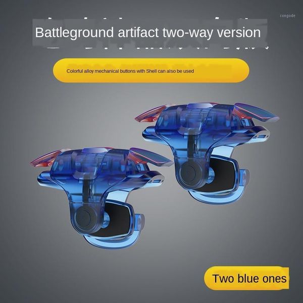 new arriveal mobile phone gaming trigger controller shooter fire button handle for pubg/rules of survival one pair1
new arriveal mobile phone gaming trigger controller shooter fire button handle for pubg/rules of survival one pair1